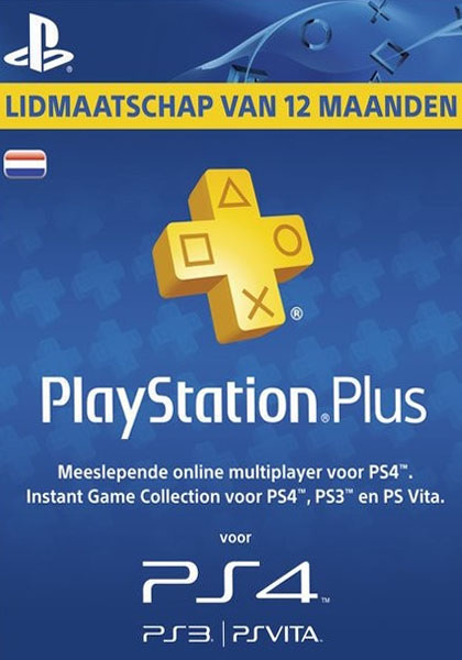 PSN Plus 12 Mėnesių Prenumerata (Nyderlandai) cover image