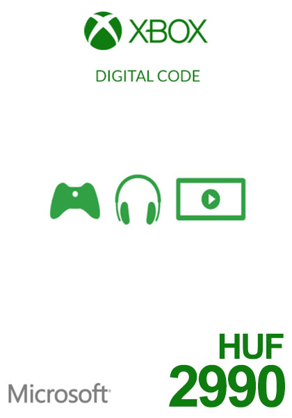 Vengrija Xbox 2990 HUF Dovanų Kortelė  cover image