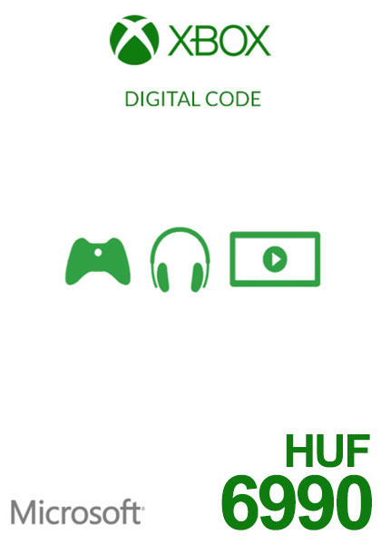 Vengrija Xbox 6990 HUF Dovanų Kortelė  cover image