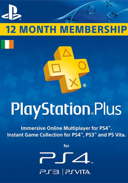 Iirimaa PSN Plus 12-Kuu Liikmeaeg cover image