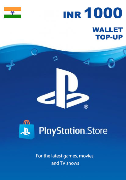 Indija PSN 1000 INR Dāvanu Karte cover image
