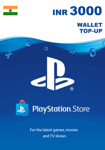 Indija PSN 3000 INR Dāvanu Karte cover image