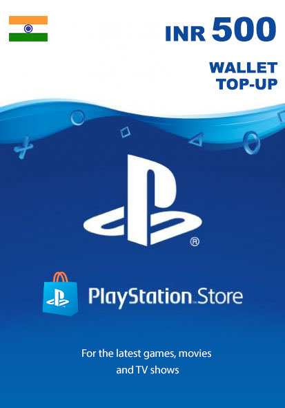 Indija PSN 500 INR Dāvanu Karte cover image