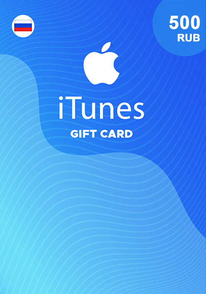 Apple iTunes RUS 500 RUB Gift Card cover image