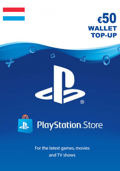 Luksemburg PSN 50 EUR Kinkekaart cover image