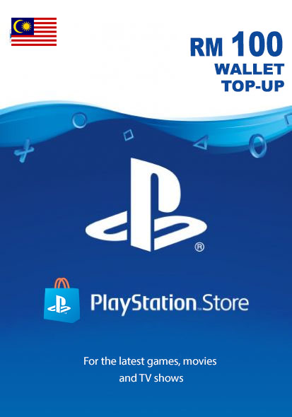 Malaisia PSN 100 RM Kinkekaart cover image