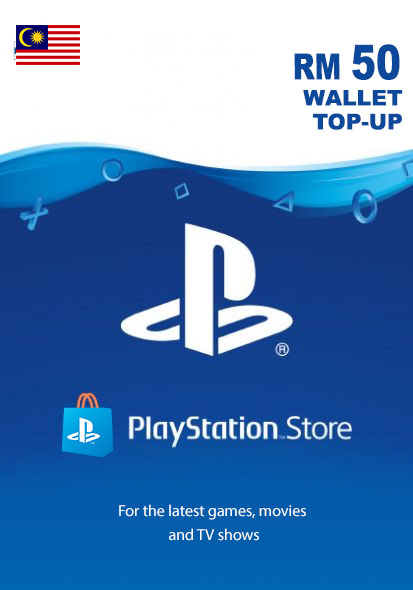 Malaisia PSN 50 RM Kinkekaart cover image