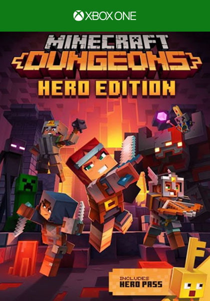 Minecraft Dungeons - Hero Edition (Xbox One) cover image