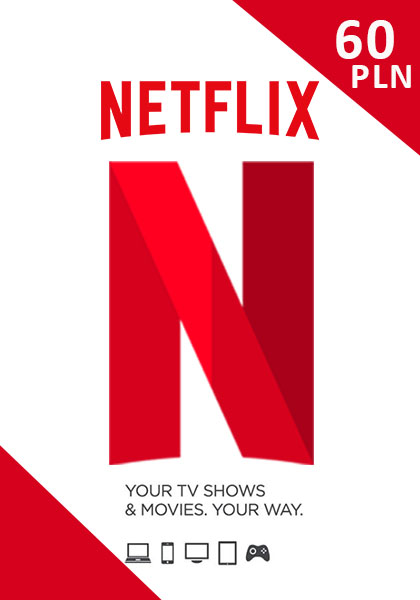 Poola Netflix Kinkekaart 60PLN cover image