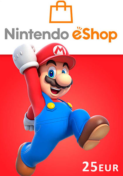 EU Nintendo 25 Euro eShop Kinkekaart cover image