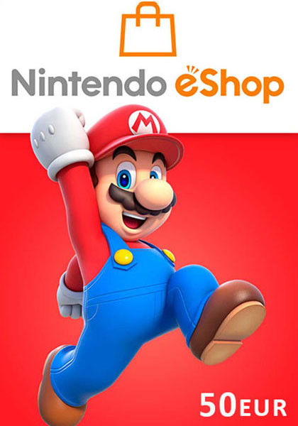 EU Nintendo 50 Euro eShop Kinkekaart cover image