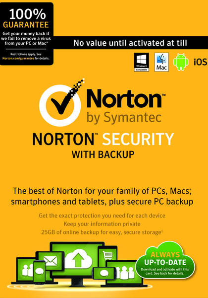 Norton Security (1 user-1 year) cover image