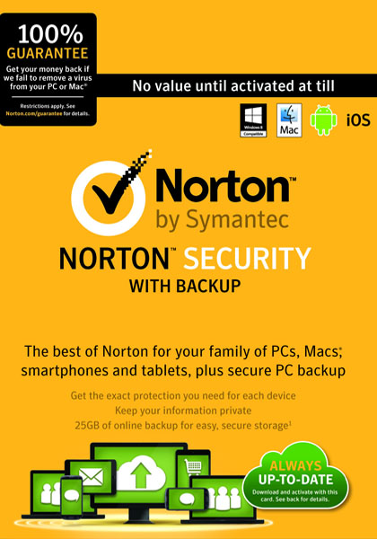 Norton Security (5 users-1 year) cover image