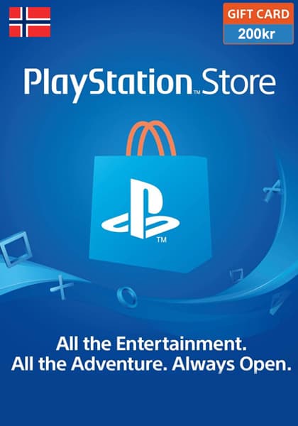Norja PSN 200 NOK Lahjakortti cover image