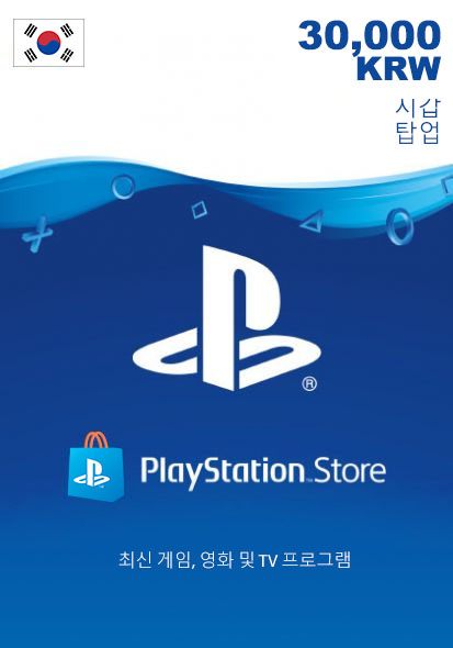 Etelä-Korea PSN 30,000 KRW Lahjakortti cover image
