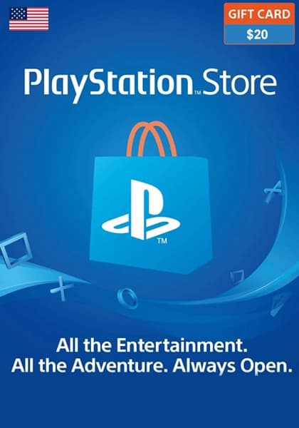 USA PSN 20 USD Lahjakortti cover image