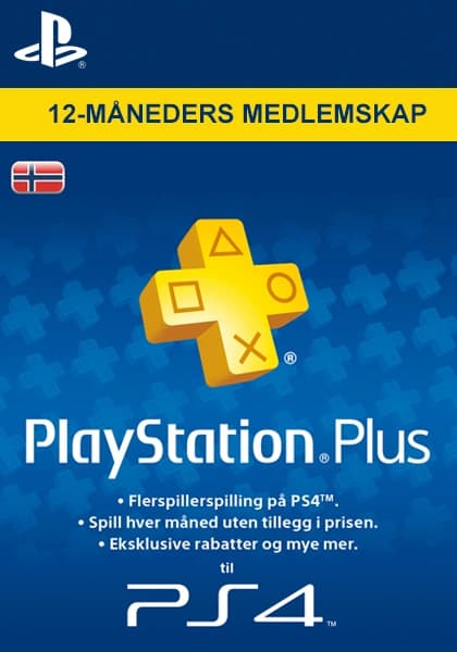 Norja PlayStation Plus 365 päivää cover image