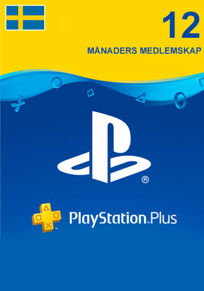 Rootsi PSN Plus 12-Kuu Liikmeaeg cover image
