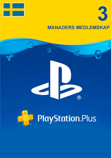 Rootsi PSN Plus 3-Kuu Liikmeaeg cover image