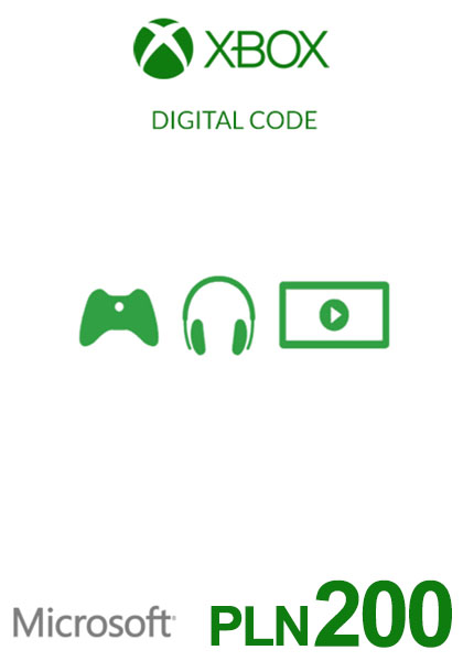 Puola Xbox 200 PLN Lahjakortti cover image