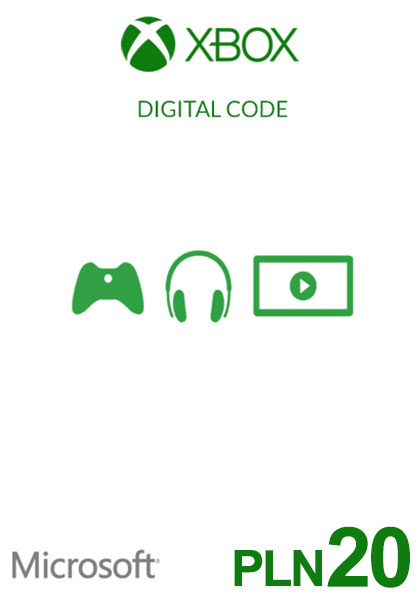 Puola Xbox 20 PLN Lahjakortti cover image