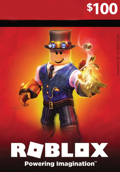 Roblox Kinkekaart USD 100 cover image