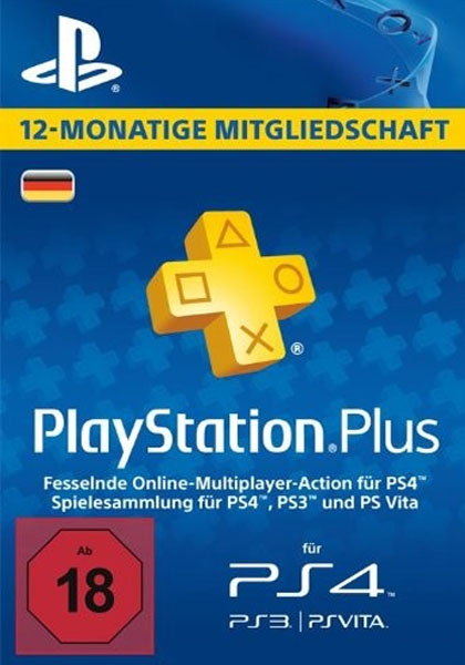 Saksamaa PSN Plus 12-Kuu Liikmeaeg cover image