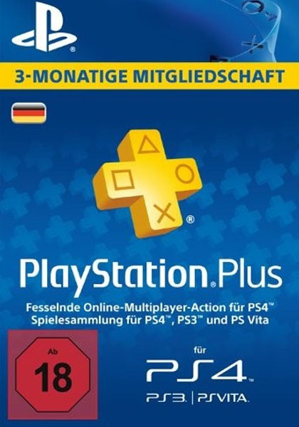 Saksamaa PSN Plus 3-Kuu Liikmeaeg cover image