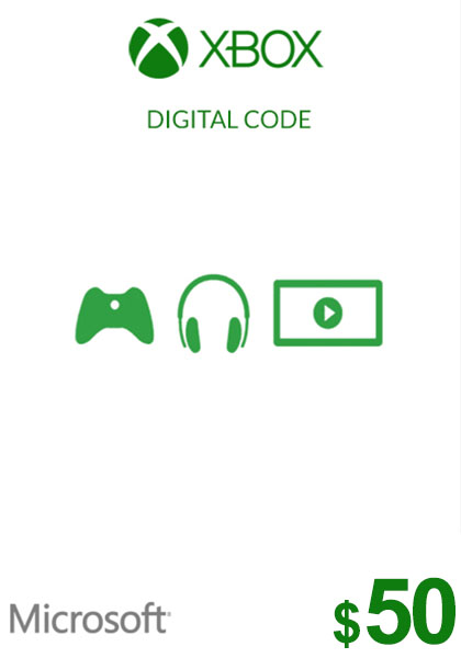 Saudi Araabia Xbox 50 SAR Kinkekaart cover image
