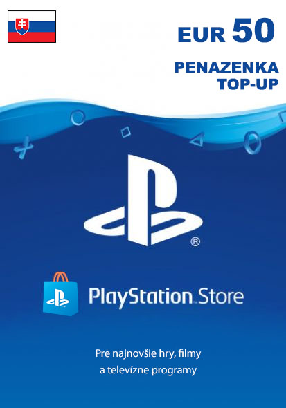 Slovakkia PSN 50 EUR Kinkekaart cover image
