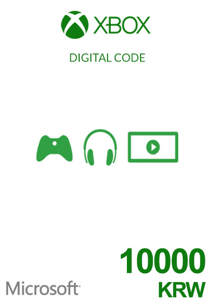Pietų Korėja Xbox 10,000 KRW Dovanų Kortelė cover image