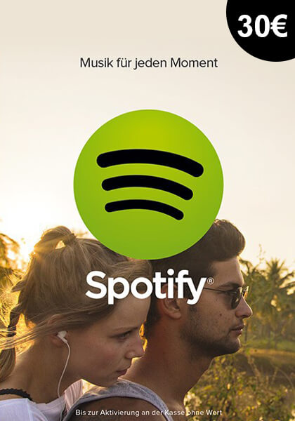 Germany Spotify 30€ Gift Card cover image