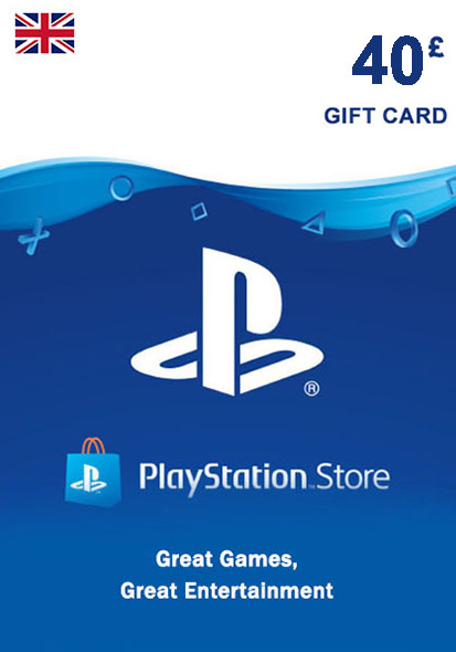 UK PSN 40 GBP Dāvanu Karte cover image