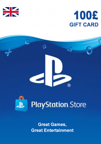 UK PSN 100 GBP Dāvanu Karte cover image
