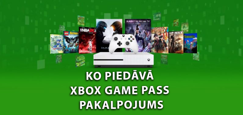 Ko piedāvā “Xbox Game Pass” pakalpojums?