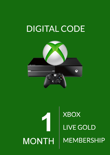Xbox Live Gold 1 Mėnesio Prenumerata (Global)  cover image