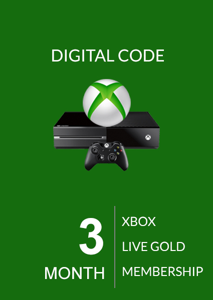 Xbox Live Gold 3 Mėnesių Prenumerata (Global) cover image