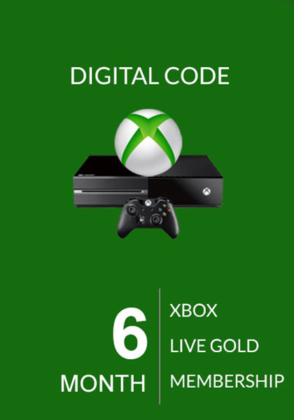 Xbox Live Gold 6 Mėnesių Prenumerata (Global) cover image