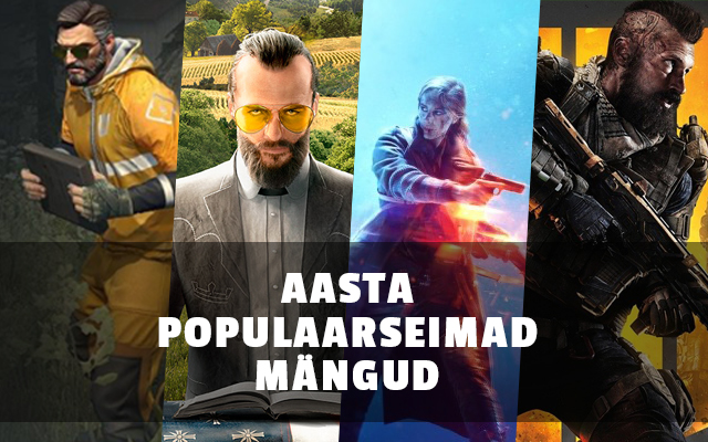 Mis olid 2018. aasta populaarseimad mängud?