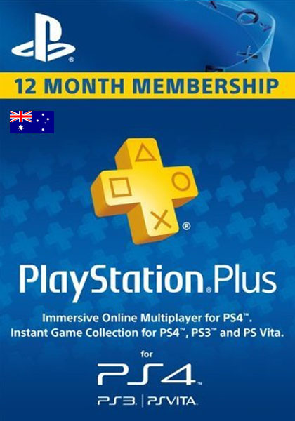 Austraalia PSN Plus 12-Kuu Liikmeaeg cover image