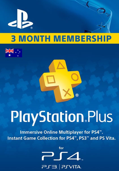 Austraalia PSN Plus 3-Kuu Liikmeaeg cover image