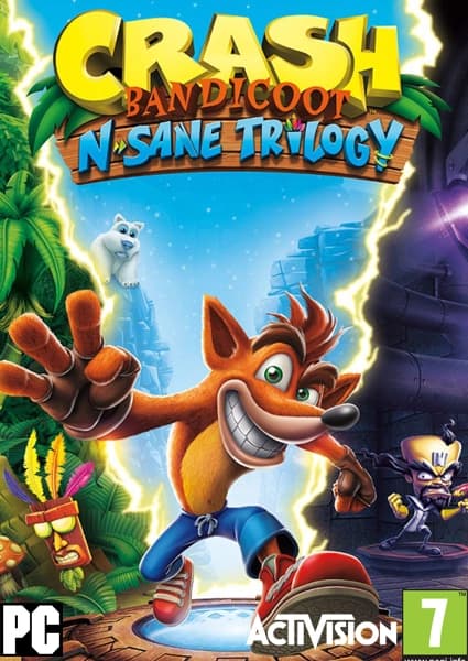 Crash Bandicoot N. Sane Trilogy (PC) cover image