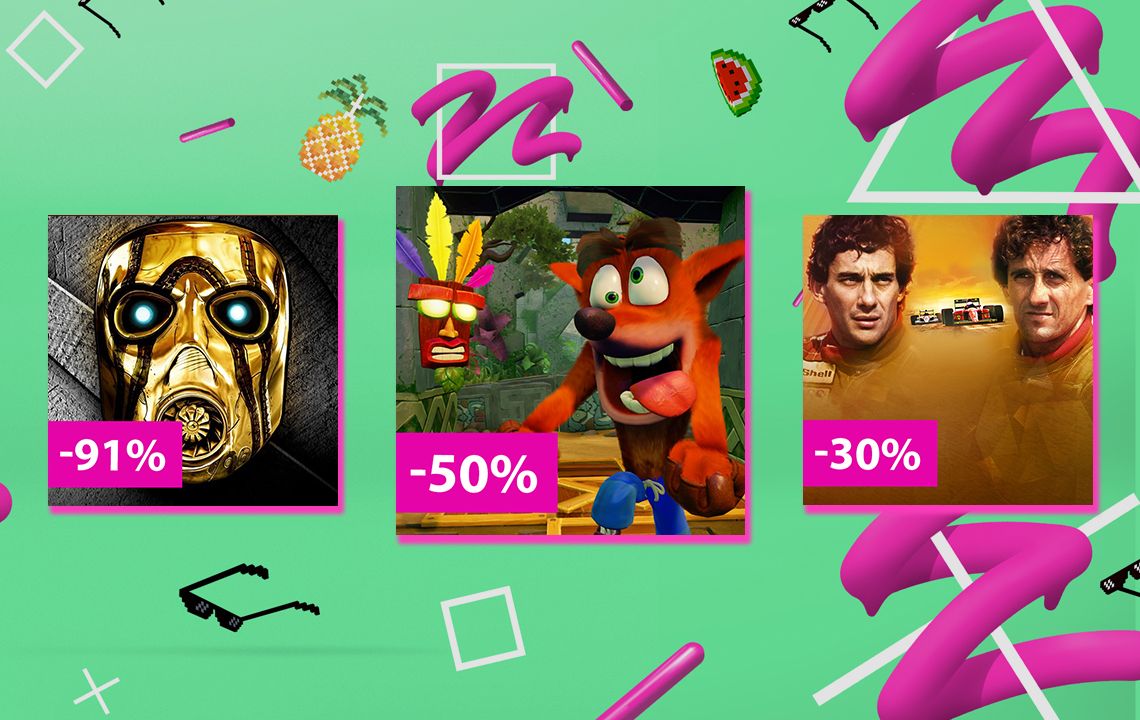 Üle 300 PlayStationi mängu kuni 60% soodsamalt!