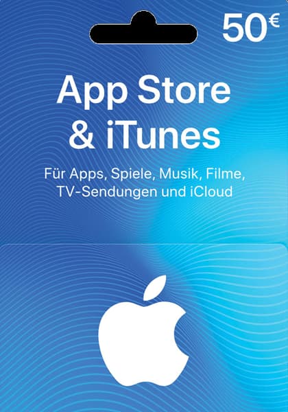 Apple iTunes Germany 50 EUR Gift Card cover image