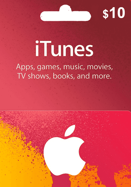 Apple iTunes USA 10 USD Gift Card  cover image