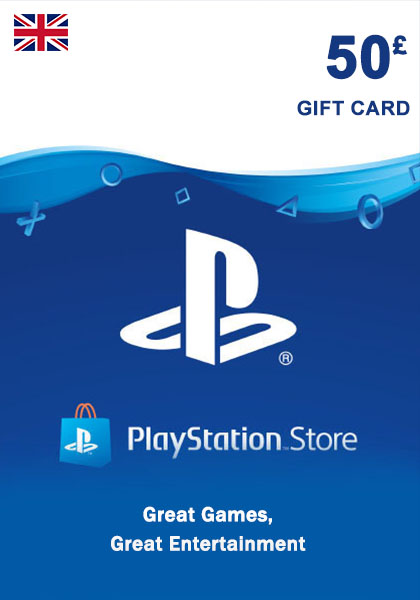 UK PSN 50 GBP Lahjakortti cover image