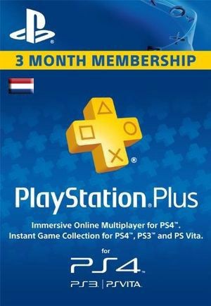 PSN Plus 3 Mėnesių Prenumerata (Nyderlandai) cover image