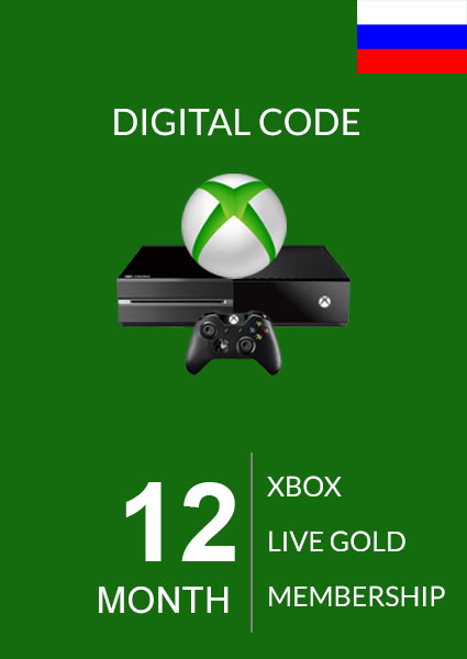 RUS Xbox Live 12 Mėnesių Prenumerata  cover image
