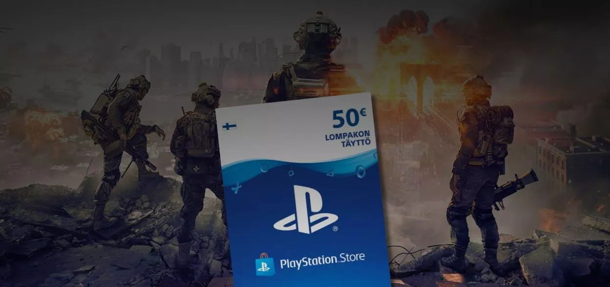 Finland PSN 50 EUR discount slider