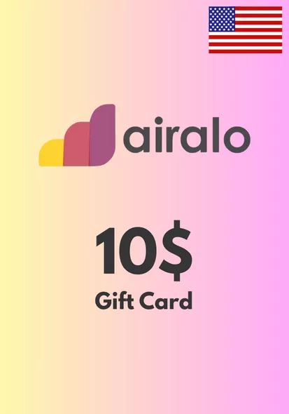 Airalo eSim 10 USD Dāvanu karte cover image